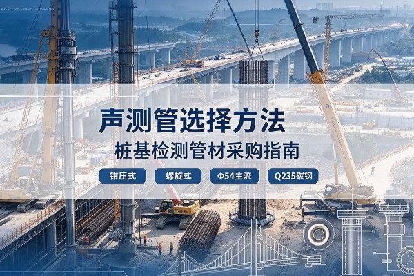 白碱滩声测管选型标准