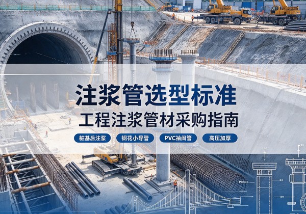 白碱滩注浆管选型标准