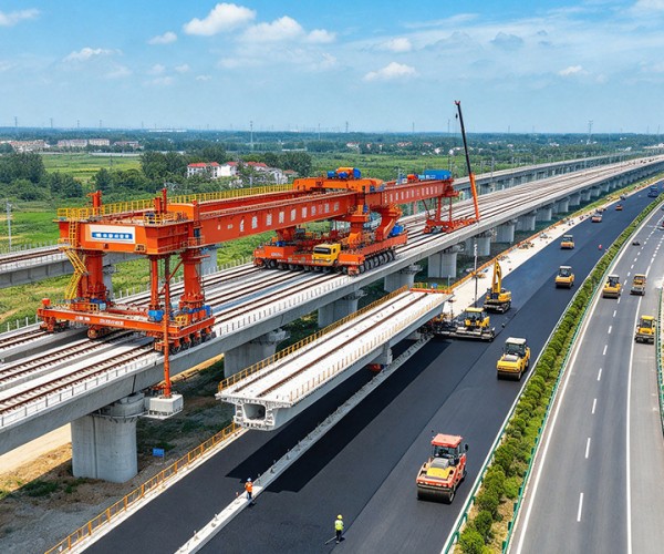 白碱滩公路建设
